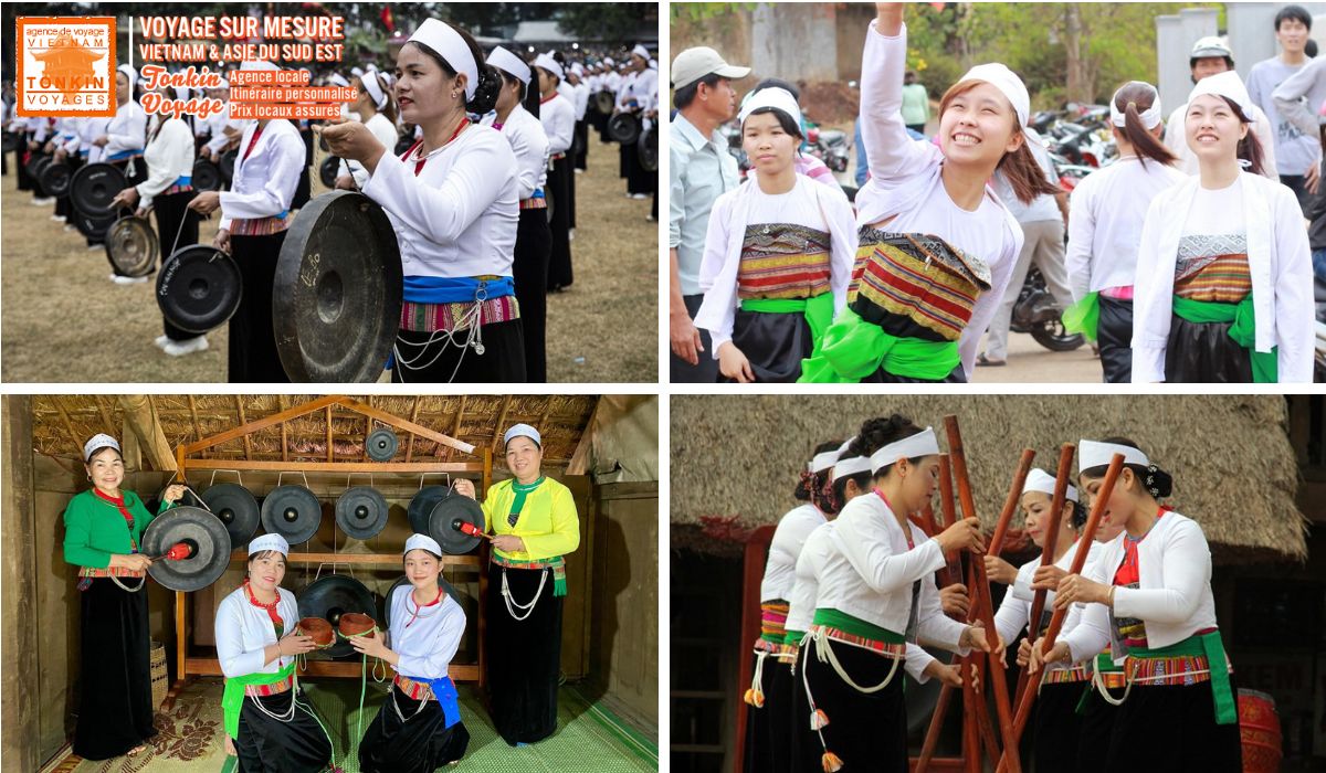 Le costume traditionnel du peuple Muong Vietnam